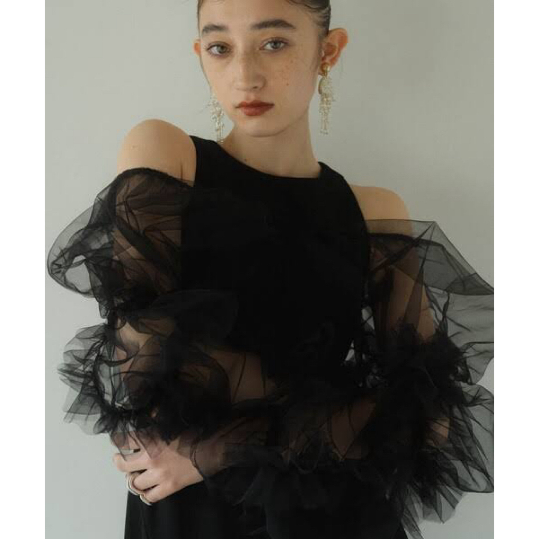 Knuth Marf】tulle bolero one piece Knuth Marf】tulle bolero one piece