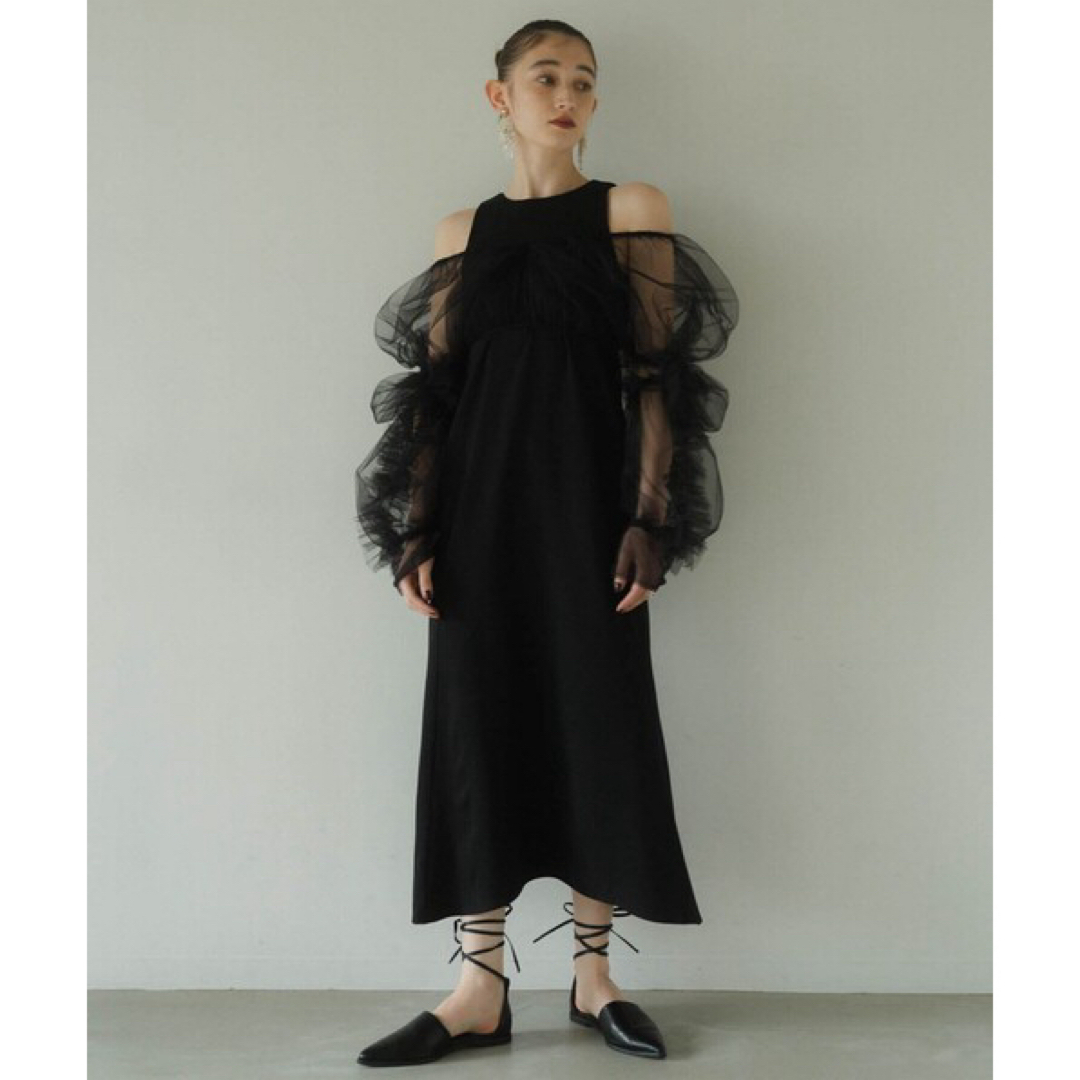 Knuth Marf】tulle bolero one piece Knuth Marf】tulle bolero one piece