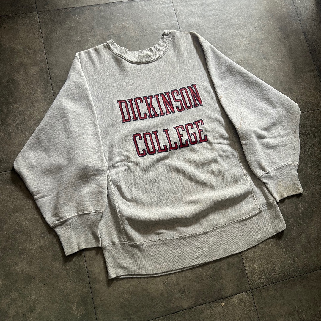 USA製 80s Champion Reverse Weave Sweatshirt 灰 XL