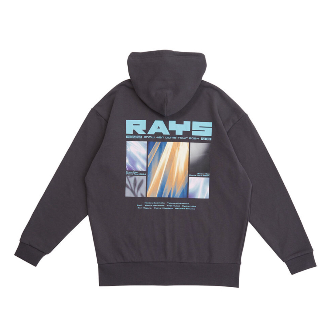 パーカー SnowMan RAYS 2024ドームツアーの通販 by ぬち's shop パーカー SnowMan RAYS 2024ドームツアーの通販 by ぬち's shop
