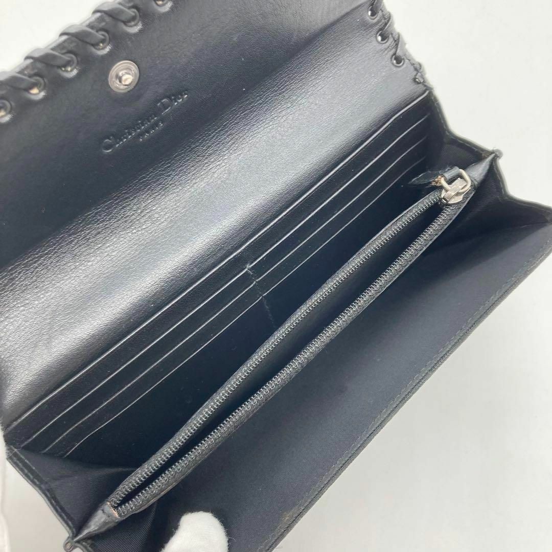 極美品】Christian Dior 長財布 トロッター ハート エスニック 極美品】Christian Dior 長財布 トロッター ハート エスニック