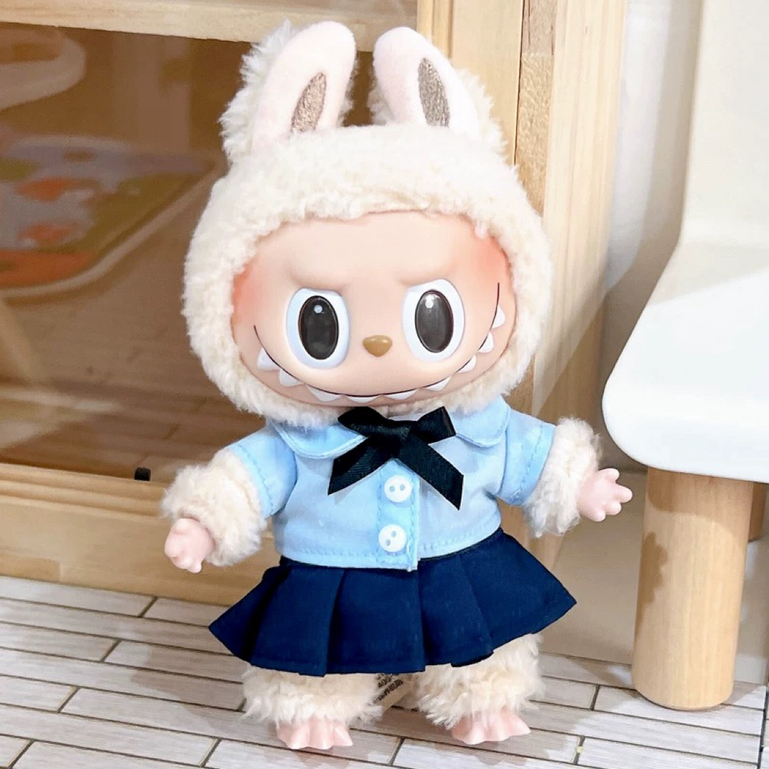 新品 ワンピースlabubuラブブぬいぐるみ服17cm着せ替え着ぐるみ 新品 ワンピースlabubuラブブぬいぐるみ服17cm着せ替え着ぐるみ