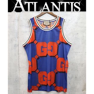 GUCCI - 【広尾店】未使用品 グッチ GUCCI ロゴ メッシュ タンク GUCCI - 【広尾店】未使用品 グッチ GUCCI ロゴ メッシュ タンク