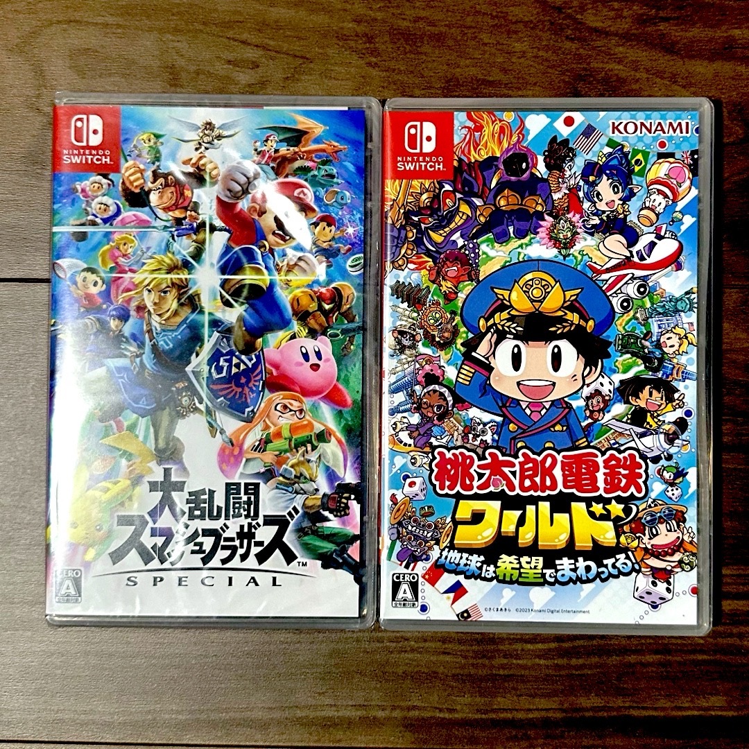 【2本セット】大乱闘スマッシュブラザーズSPECIAL + 桃太郎電鉄
