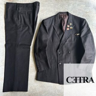 VINTAGE - 90's ピンズ使用 ブラウンカラーセットアップ ダブル VINTAGE - 90's ピンズ使用 ブラウンカラーセットアップ ダブル