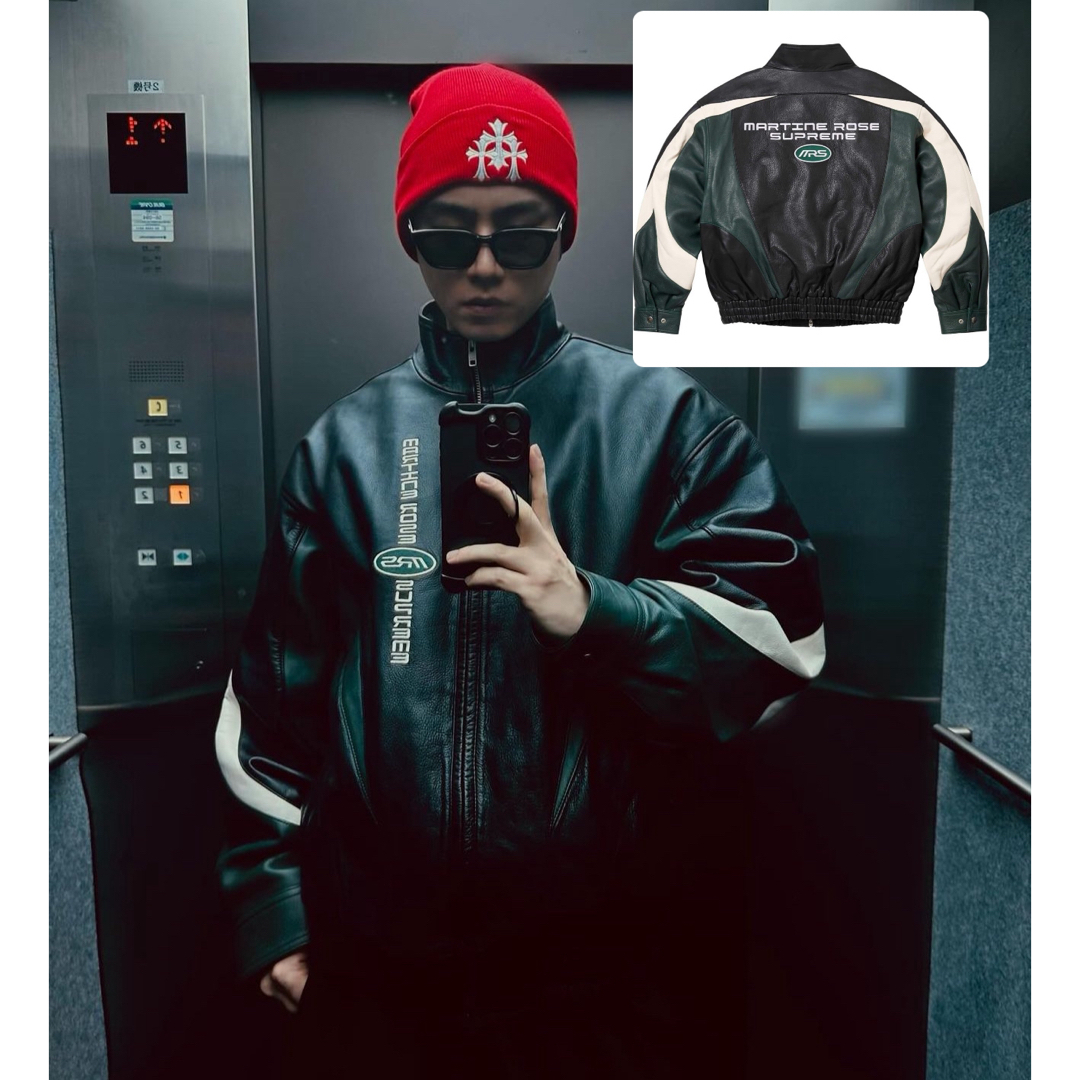Supreme - Supreme Martine Rose Leather Jacket pantの通販 by Supreme - Supreme Martine Rose Leather Jacket pantの通販 by