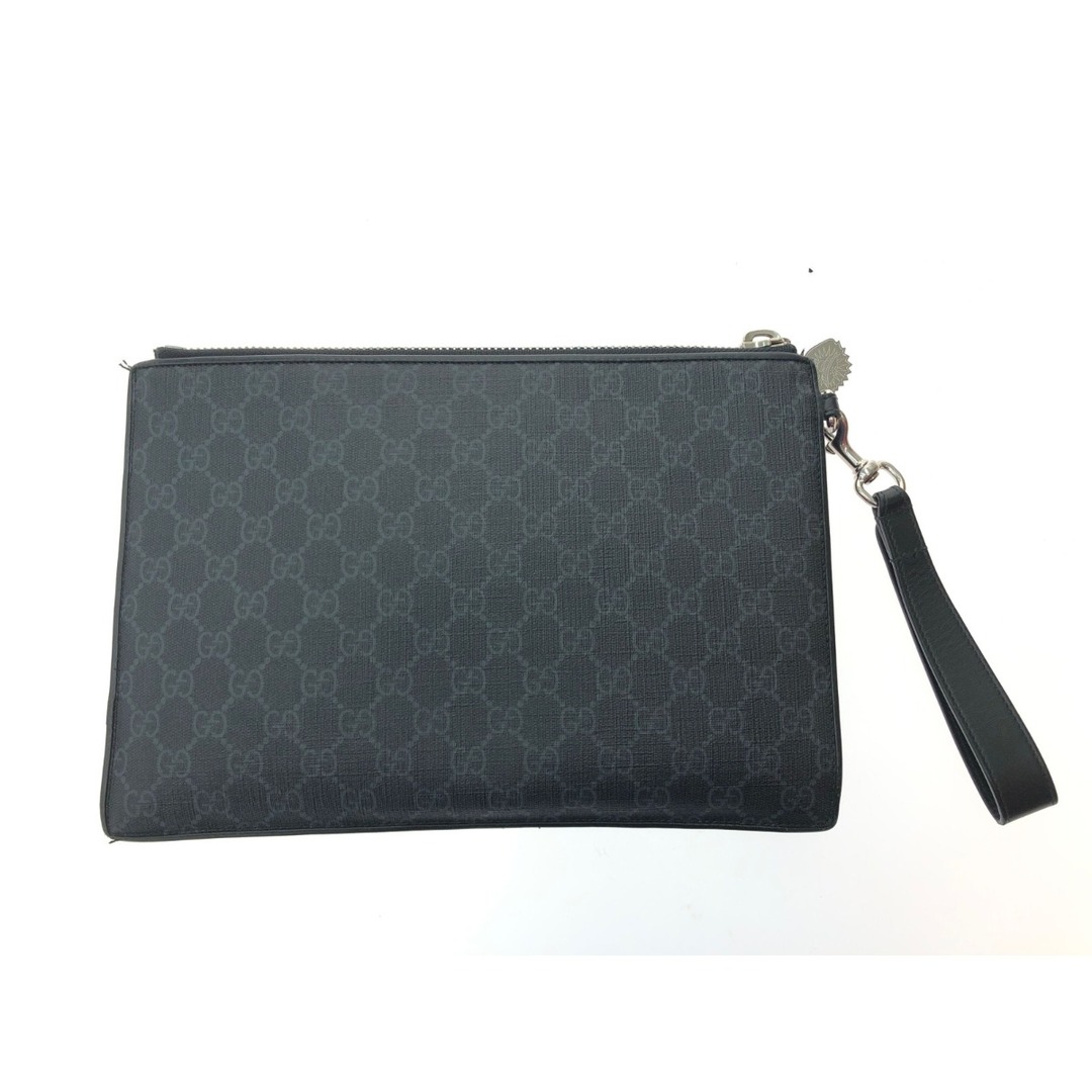 GUCCI - ▽▽GUCCI グッチ メンズ クラッチバッグ GGスプリーム GUCCI - ▽▽GUCCI グッチ メンズ クラッチバッグ GGスプリーム