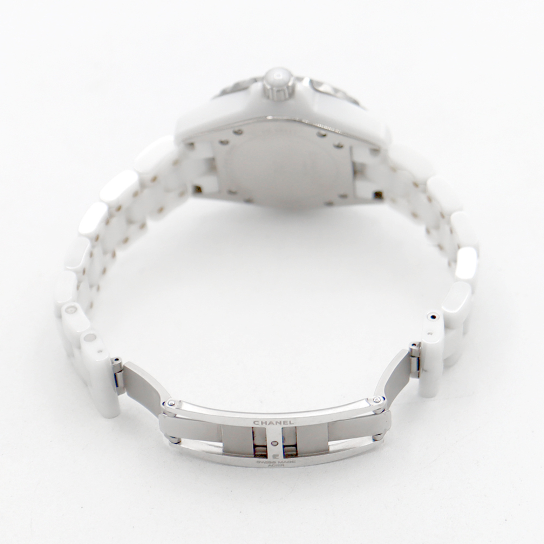 CHANEL - 電池交換済 CHANEL シャネル J12 33mm ダイヤベゼル CHANEL - 電池交換済 CHANEL シャネル J12 33mm ダイヤベゼル