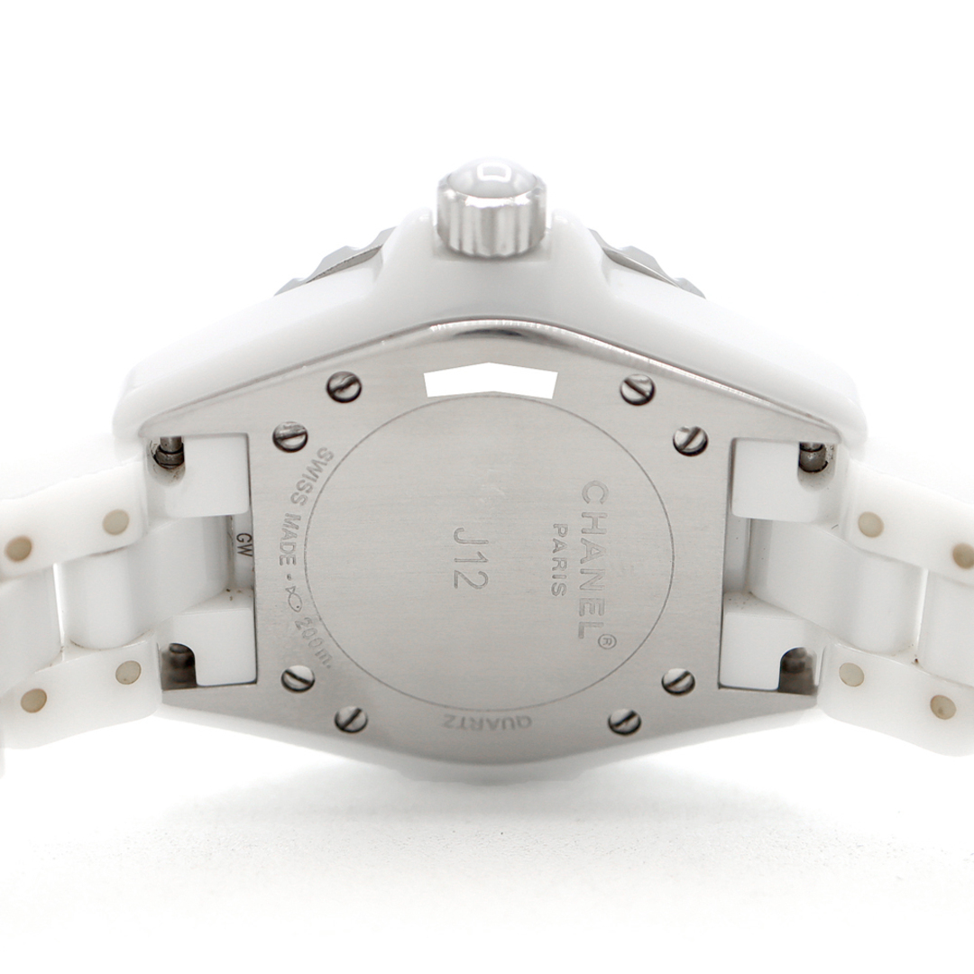 CHANEL - 電池交換済 CHANEL シャネル J12 33mm ダイヤベゼル CHANEL - 電池交換済 CHANEL シャネル J12 33mm ダイヤベゼル