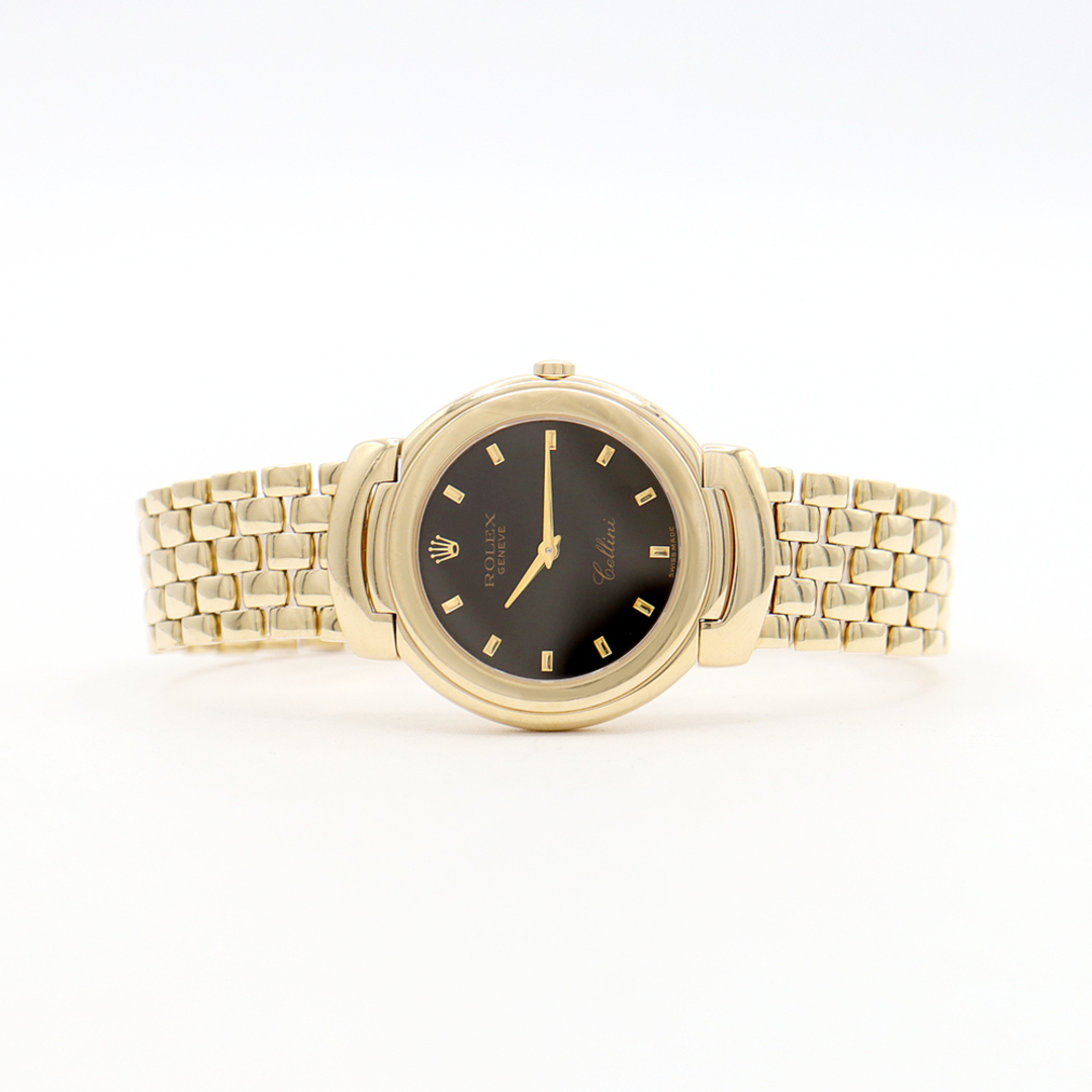 ROLEX - 電池交換済 ROLEX ロレックス チェリーニ 6622 黒 ROLEX - 電池交換済 ROLEX ロレックス チェリーニ 6622 黒