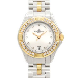稼働中】⭐︎Baume&Mercier⭐︎ ディアマント コンビ 稼働中】⭐︎Baume&Mercier⭐︎ ディアマント コンビ