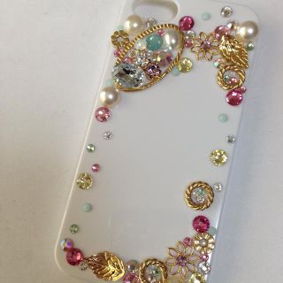 まな様オーダー品iphone5ビジュー(オーダーメイド)