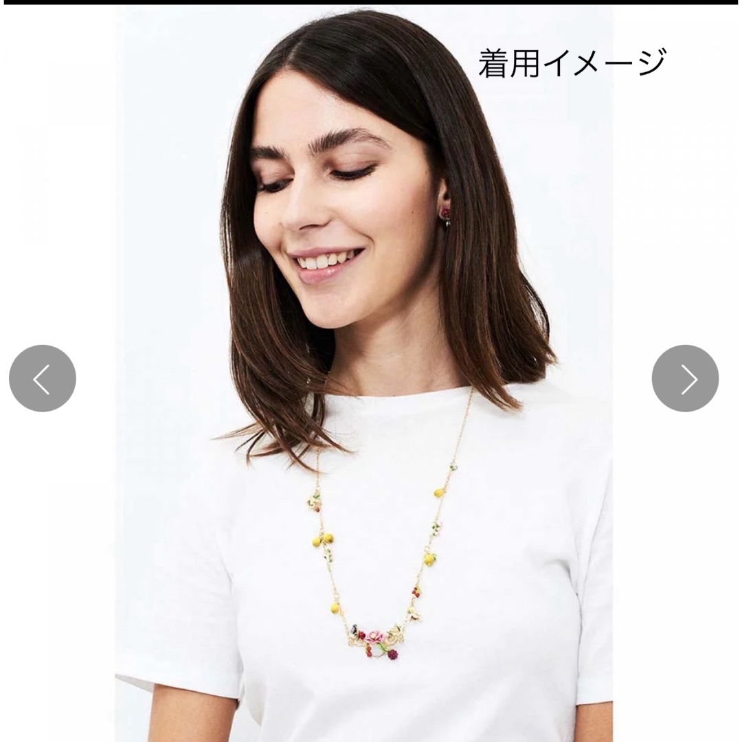 Les Nereides - 【中古】 レネレイド ロングネックレスの通販 by Les Nereides - 【中古】 レネレイド ロングネックレスの通販 by