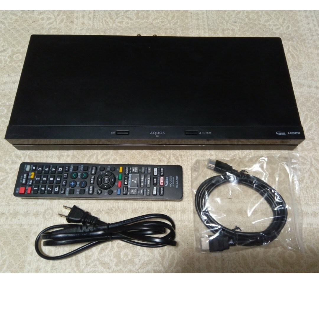 ☆シャープAQUOS.BDレコーダー/NW1100□大容量1TB/動作良好です。 ☆シャープAQUOS.BDレコーダー/NW1100□大容量1TB/動作良好です。