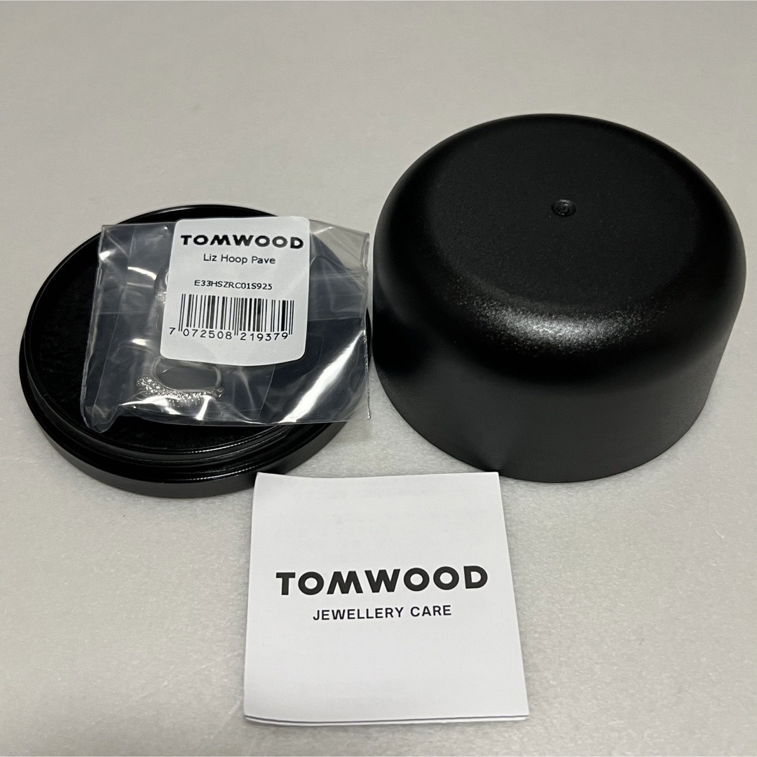 TOM WOOD - 新品 TOMWOOD トムウッド Liz Hoop Pave リズフープ TOM WOOD - 新品 TOMWOOD トムウッド Liz Hoop Pave リズフープ
