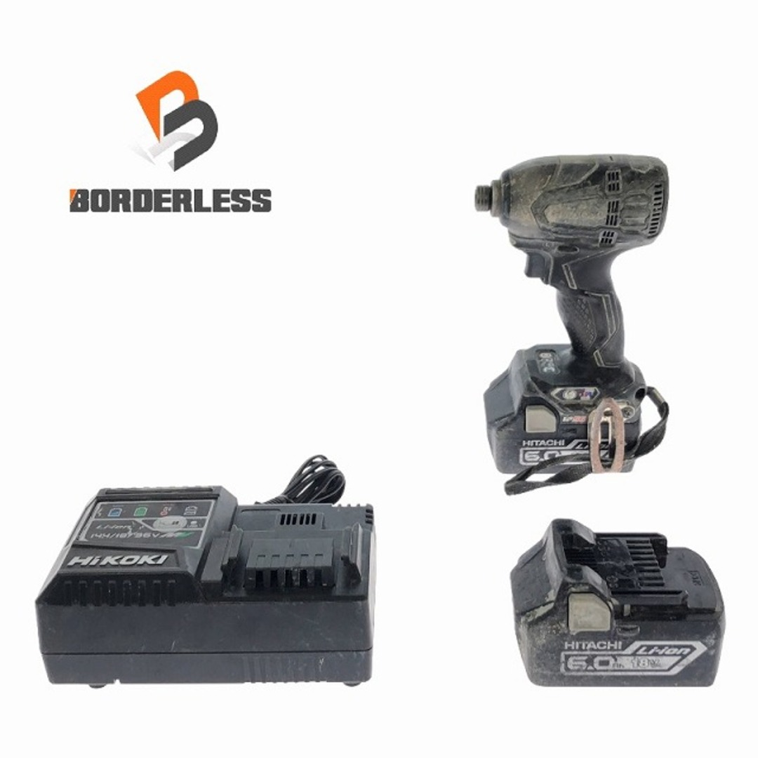 ☆中古品☆HITACHI 日立工機 18V コードレスインパクト ☆中古品☆HITACHI 日立工機 18V コードレスインパクト