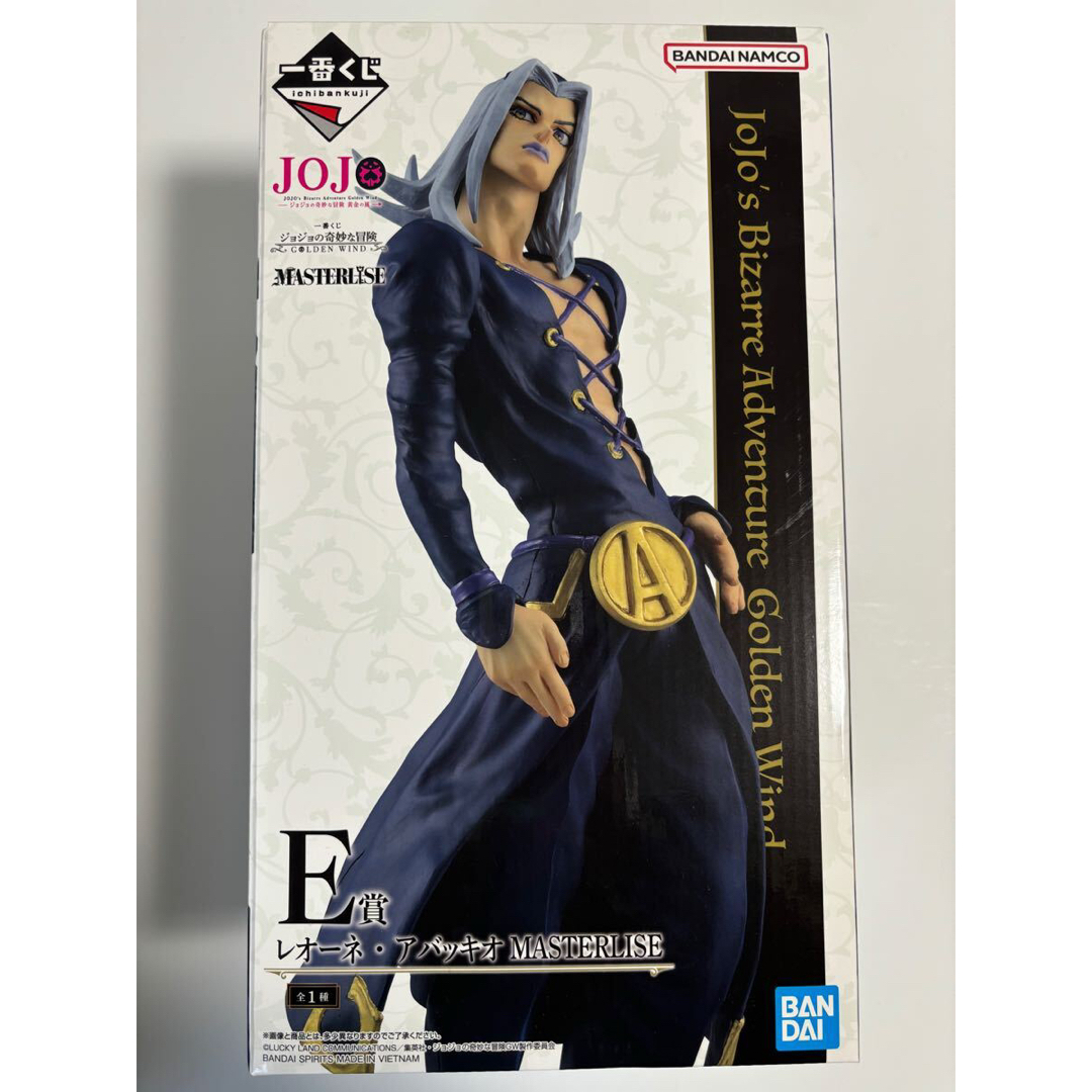 一番くじ ジョジョ GOLDEN WIND 程よかっ フィギュア 3種 セット 一番くじ ジョジョ GOLDEN WIND 程よかっ フィギュア 3種 セット