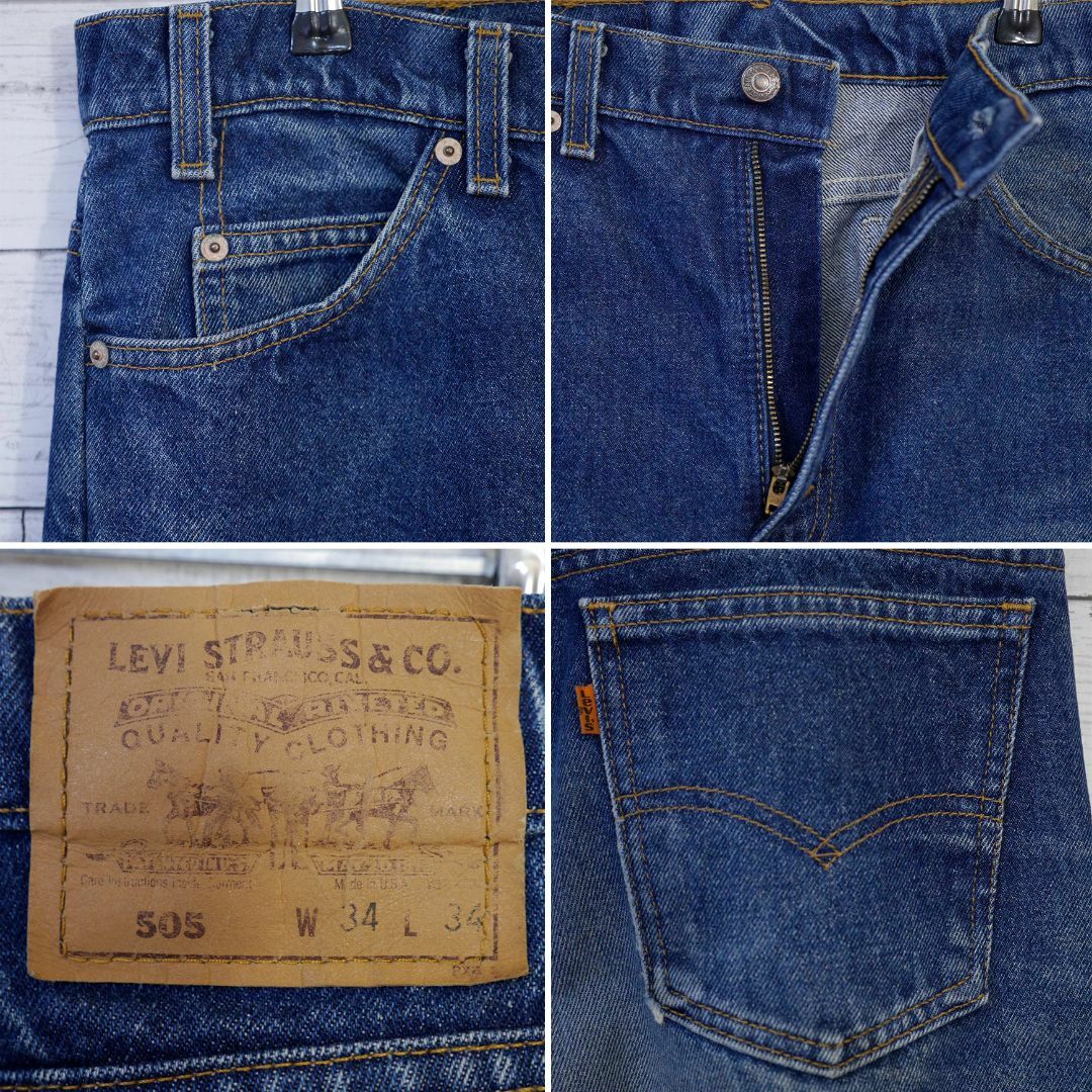 Levi's - 90s USA製 リーバイス Levi's 505 W34 デニムパンツ 鬼 Levi's - 90s USA製 リーバイス Levi's 505 W34 デニムパンツ 鬼
