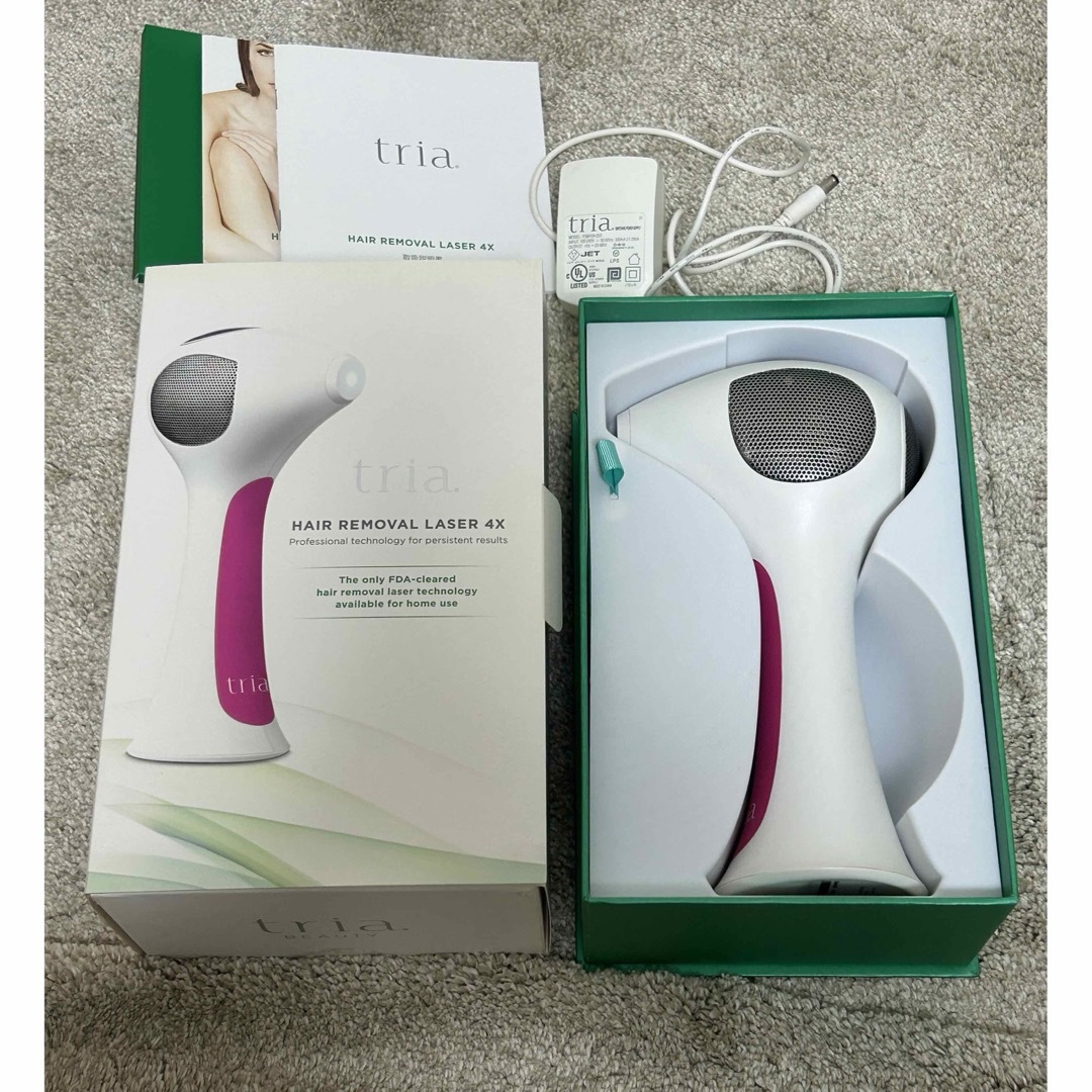 Tria トリア パーソナルレーザー脱毛器 4X ピンク - 脱毛、除毛 Tria トリア パーソナルレーザー脱毛器 4X ピンク - 脱毛、除毛