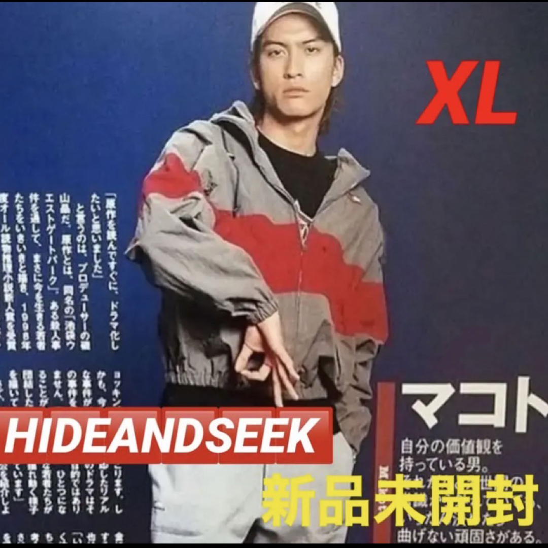 HIDE AND SEEK - HIDE AND SEEK IWGP 長瀬智也着用 XLの通販 by HIDE AND SEEK - HIDE AND SEEK IWGP 長瀬智也着用 XLの通販 by