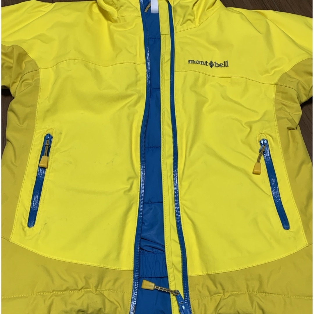 mont-bell モンベル スノーウェア上下セット 110cmキッズ ウエア mont-bell モンベル スノーウェア上下セット 110cmキッズ ウエア