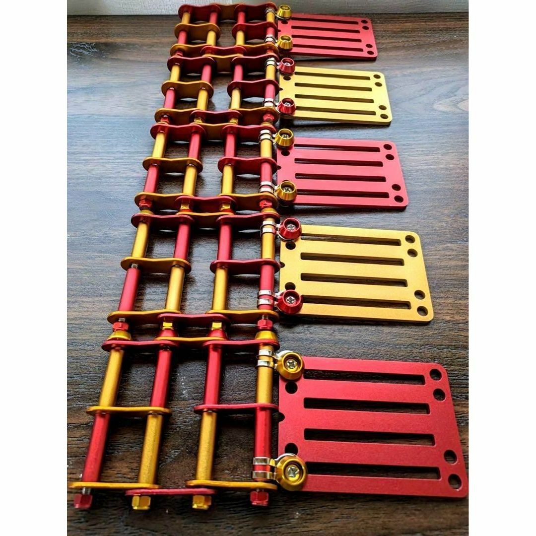 金×赤 5組 ニックス風ベルトループ 腰道具 腰袋 工具差し 4段 金×赤 5組 ニックス風ベルトループ 腰道具 腰袋 工具差し 4段