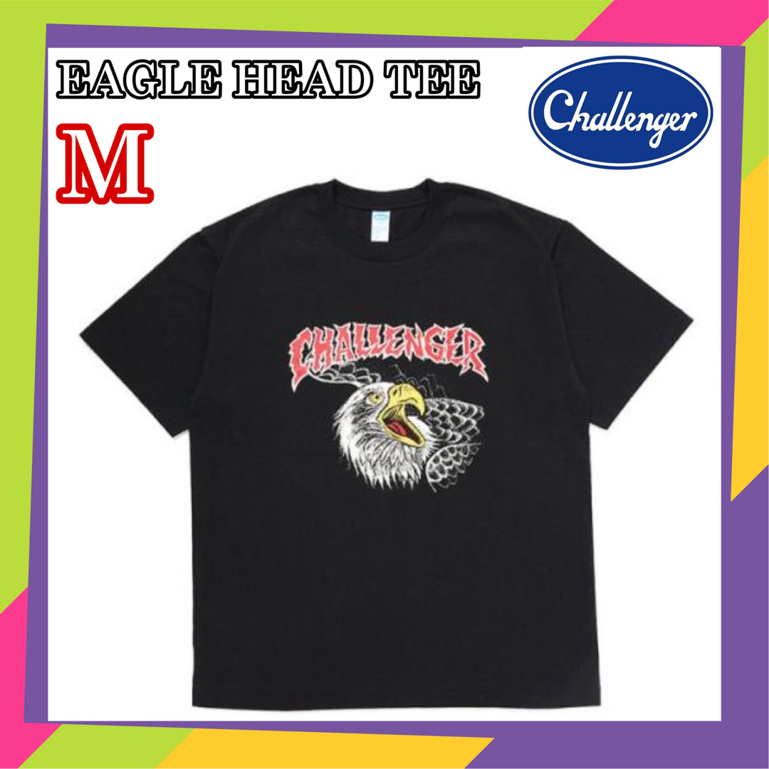 CHALLENGER チャレンジャー EAGLE HEAD TEE 黒 M Tシャツ CHALLENGER チャレンジャー EAGLE HEAD TEE 黒 M Tシャツ