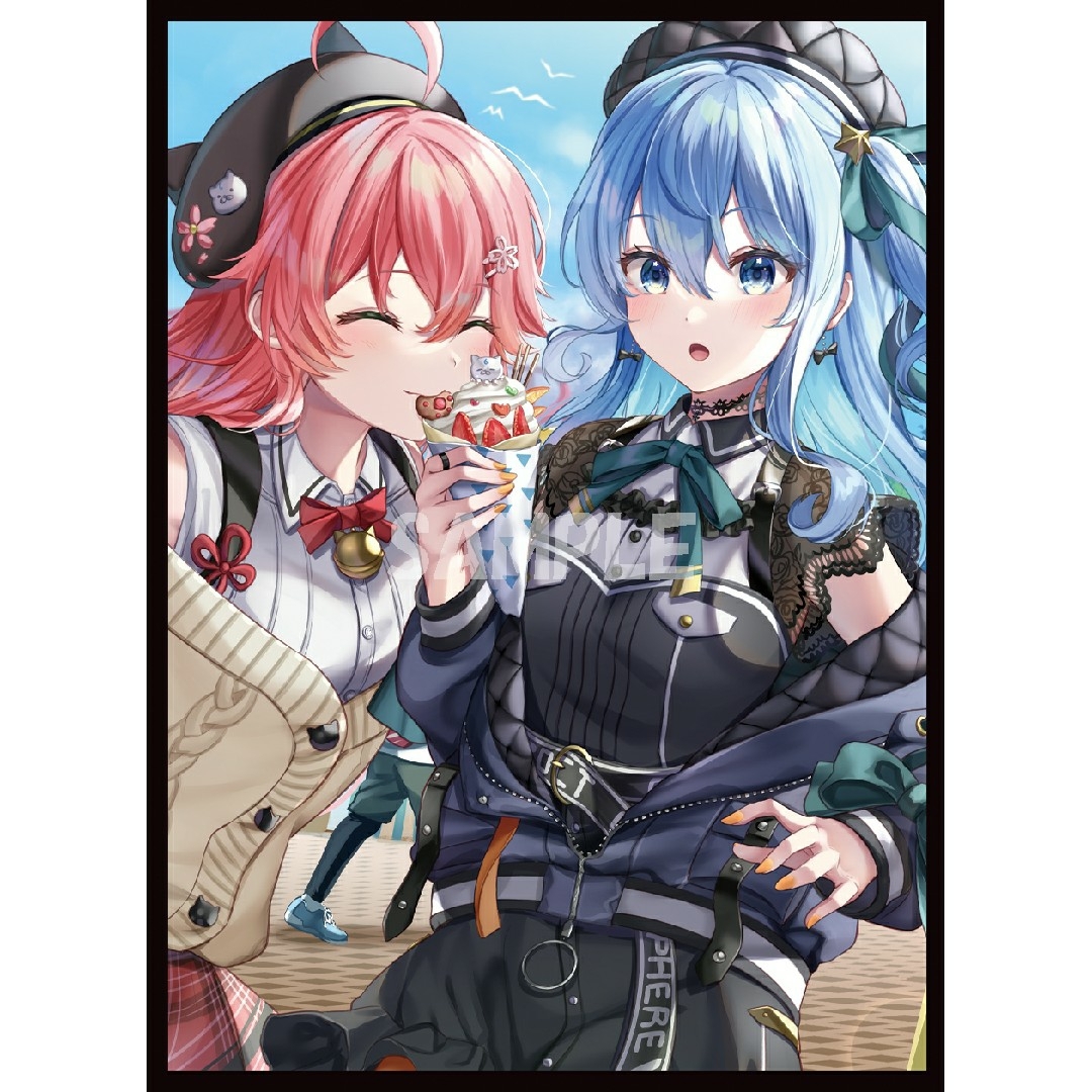 ホロライブ さくらみこ 星街すいせい スリーブ の通販 by マック ホロライブ さくらみこ 星街すいせい スリーブ の通販 by マック