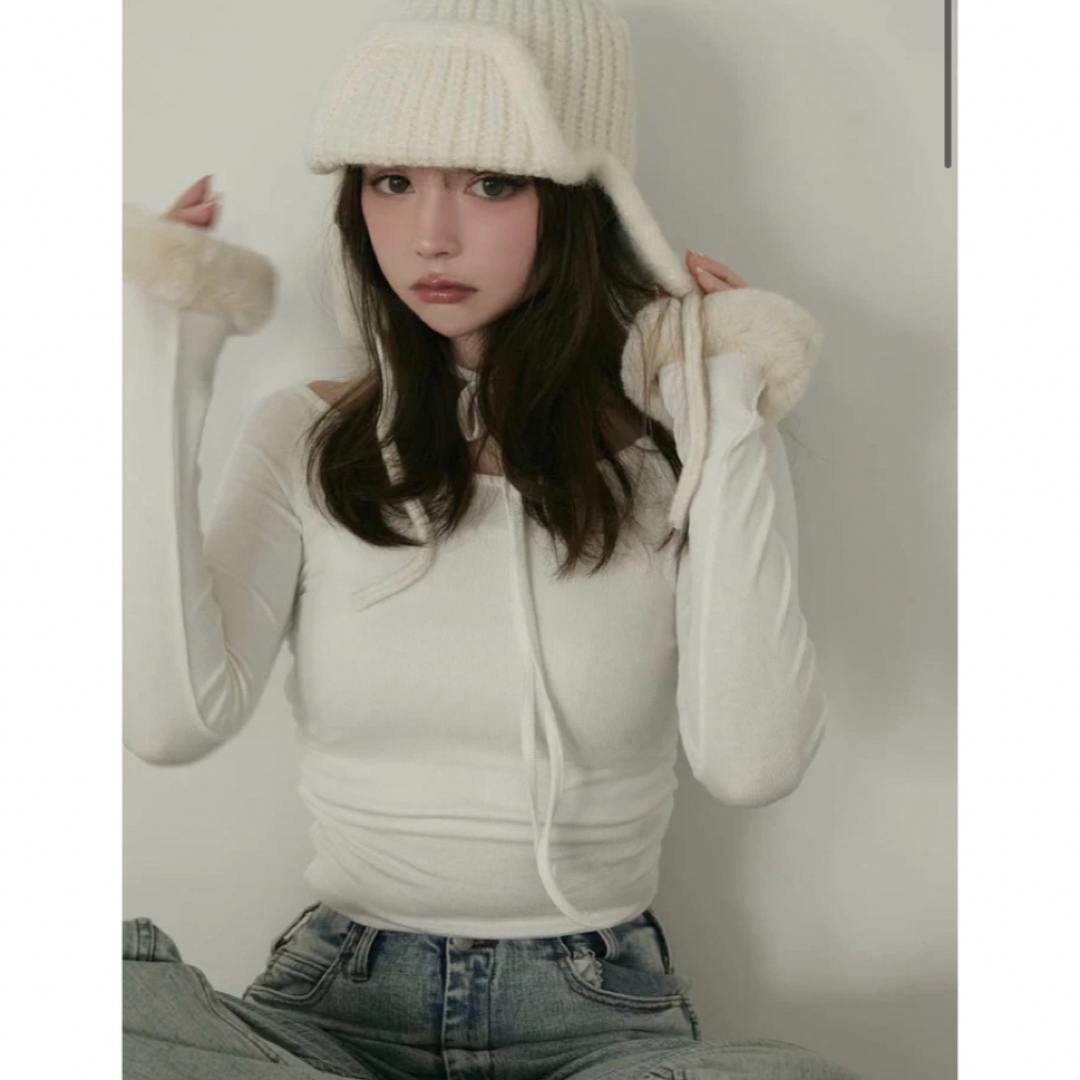 【即納】 andmary アンドマリー tops fur Ravi ジャケット・アウター