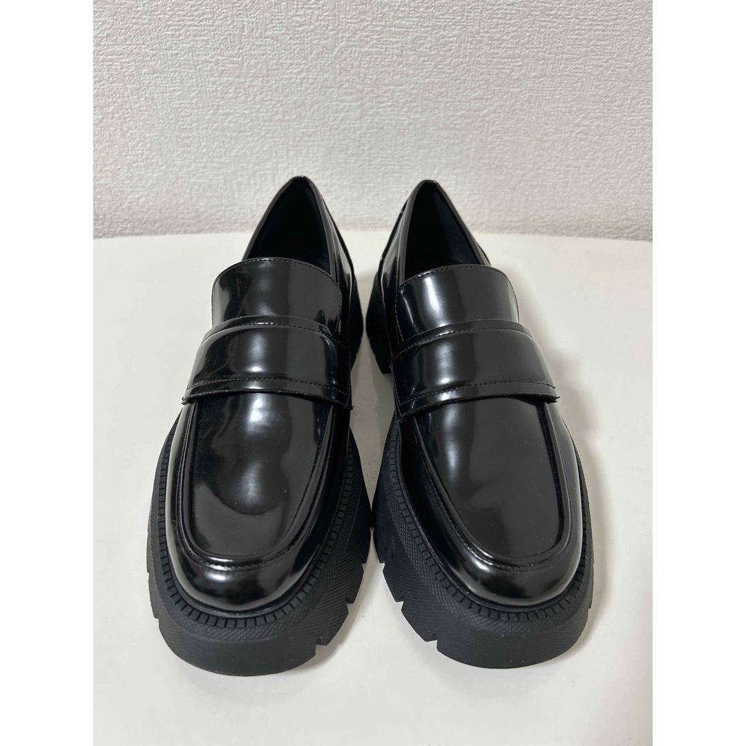 ZARA - ZARA ローファー 厚底 トラックソール 39 チャンキー ZARA - ZARA ローファー 厚底 トラックソール 39 チャンキー