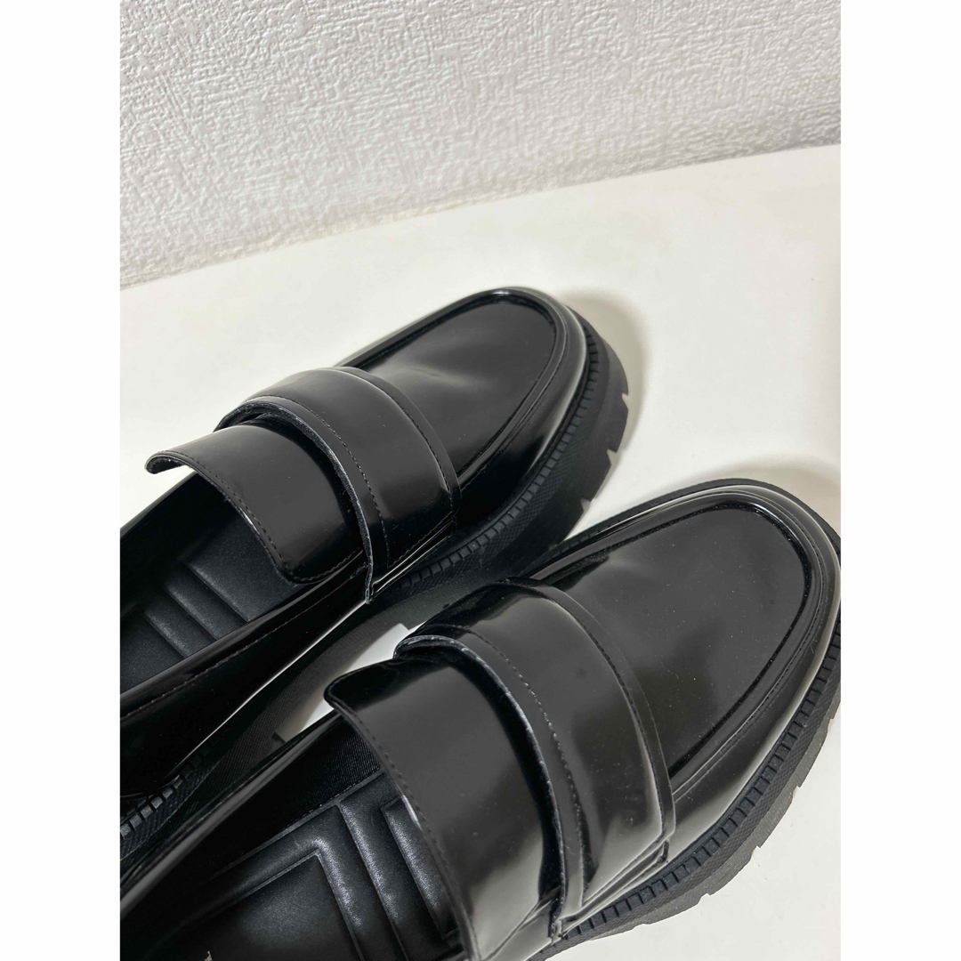 ZARA - ZARA ローファー 厚底 トラックソール 39 チャンキー ZARA - ZARA ローファー 厚底 トラックソール 39 チャンキー