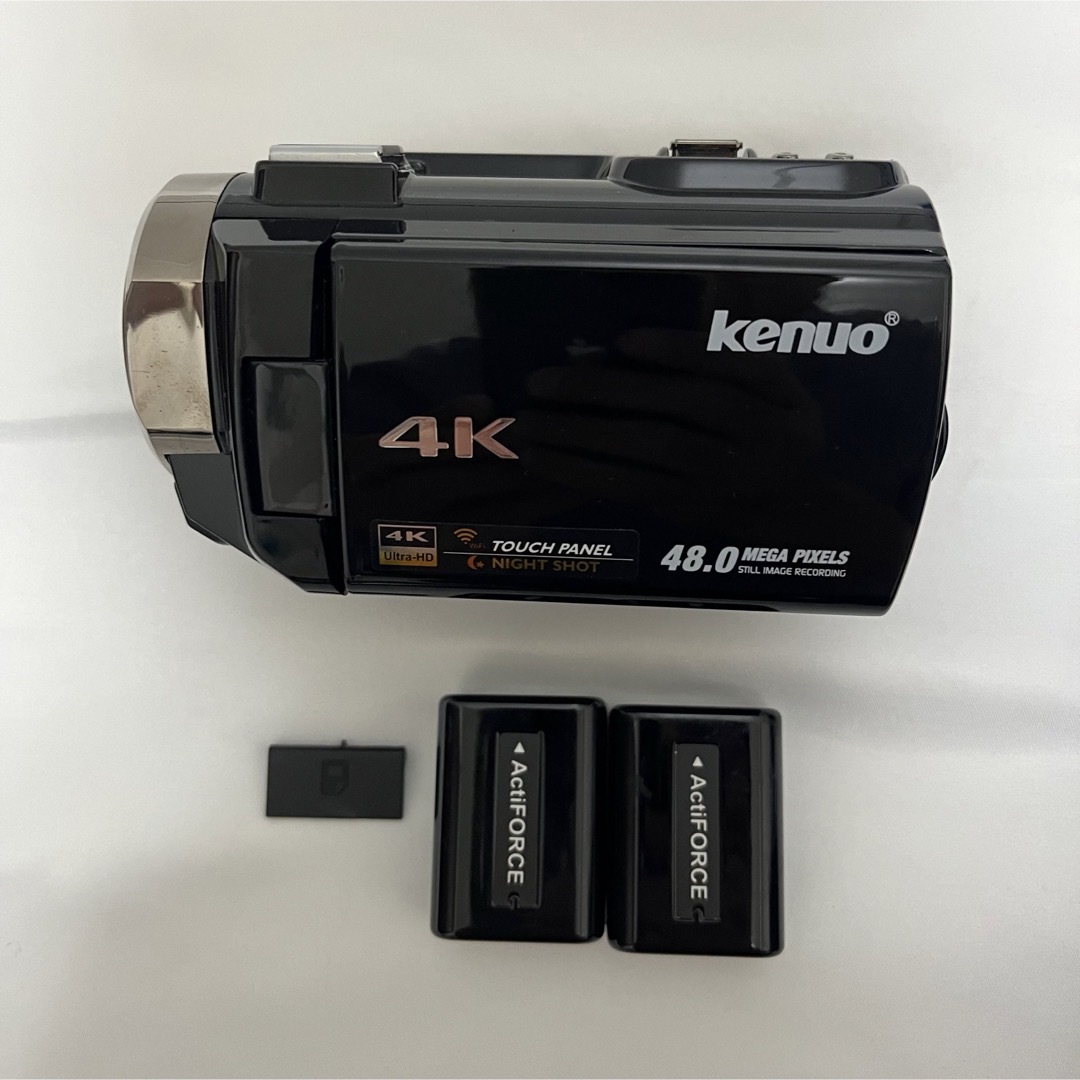 kenuo デジタル4kハンディビデオカメラ ビデオカメラ 動作確認済 kenuo デジタル4kハンディビデオカメラ ビデオカメラ 動作確認済