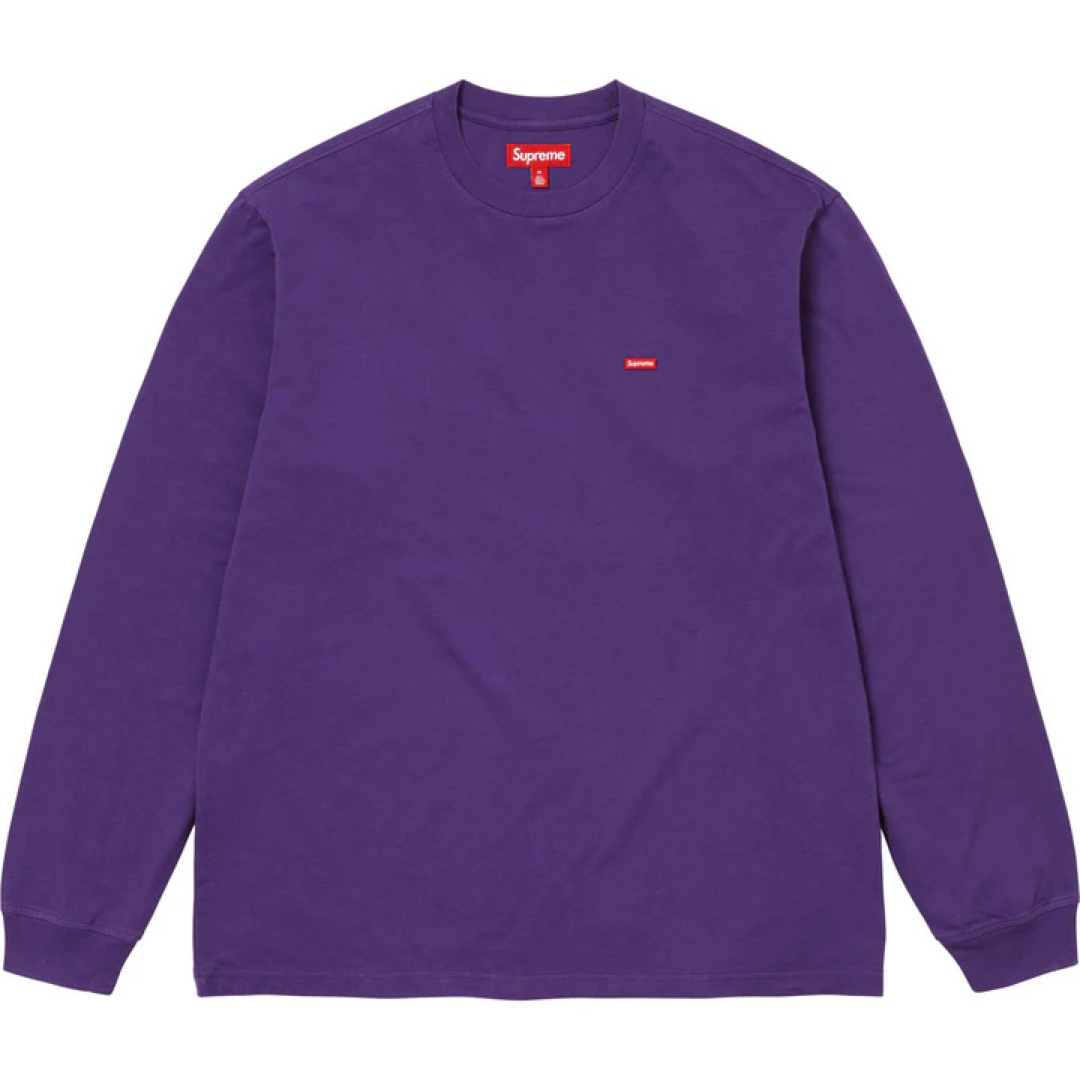 Supreme(シュプリーム)の【Mサイズ】Supreme Small Box L/S Tee "Purple" メンズのトップス(Tシャツ/カットソー(七分/長袖))の商品写真
