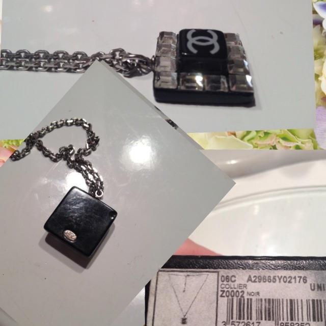 CHANEL(シャネル)のCHANELキューブネックレス❤希少 レディースのアクセサリー(ネックレス)の商品写真