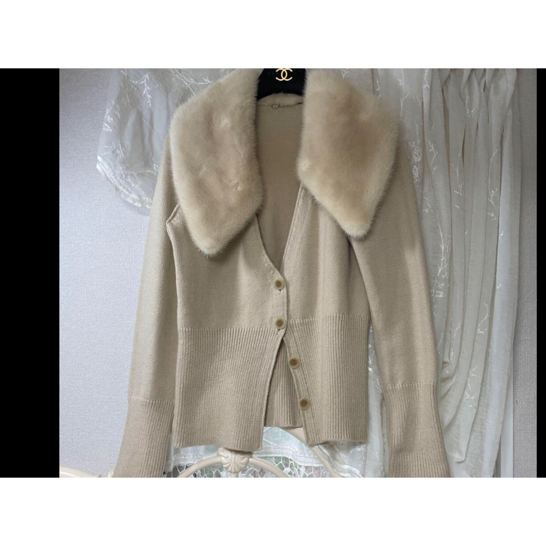 ♡ FOXEY フォクシーミンクカーディガン ♡ ♡ FOXEY フォクシーミンクカーディガン ♡