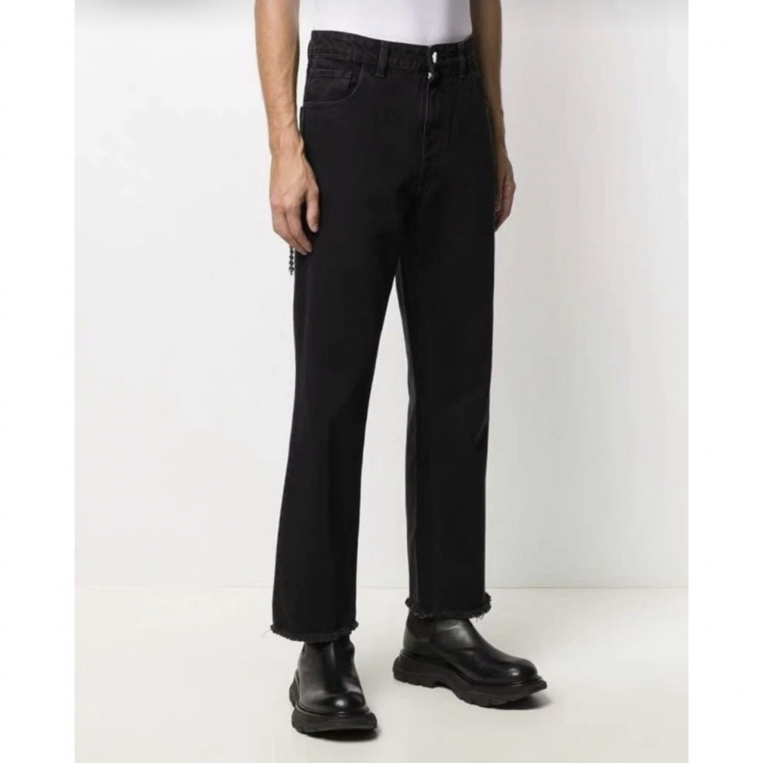 RAF SIMONS - RAF SIMONS Zip Pocket Cropped Denimの通販 by RAF SIMONS - RAF SIMONS Zip Pocket Cropped Denimの通販 by