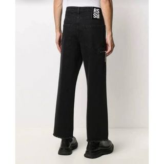RAF SIMONS - RAF SIMONS Zip Pocket Cropped Denimの通販 by RAF SIMONS - RAF SIMONS Zip Pocket Cropped Denimの通販 by