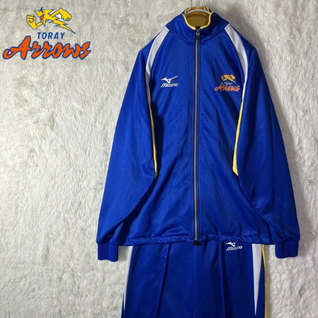 MIZUNO - 極美品 非売品 レア ミズノ 東レアローズ ジャージ MIZUNO - 極美品 非売品 レア ミズノ 東レアローズ ジャージ