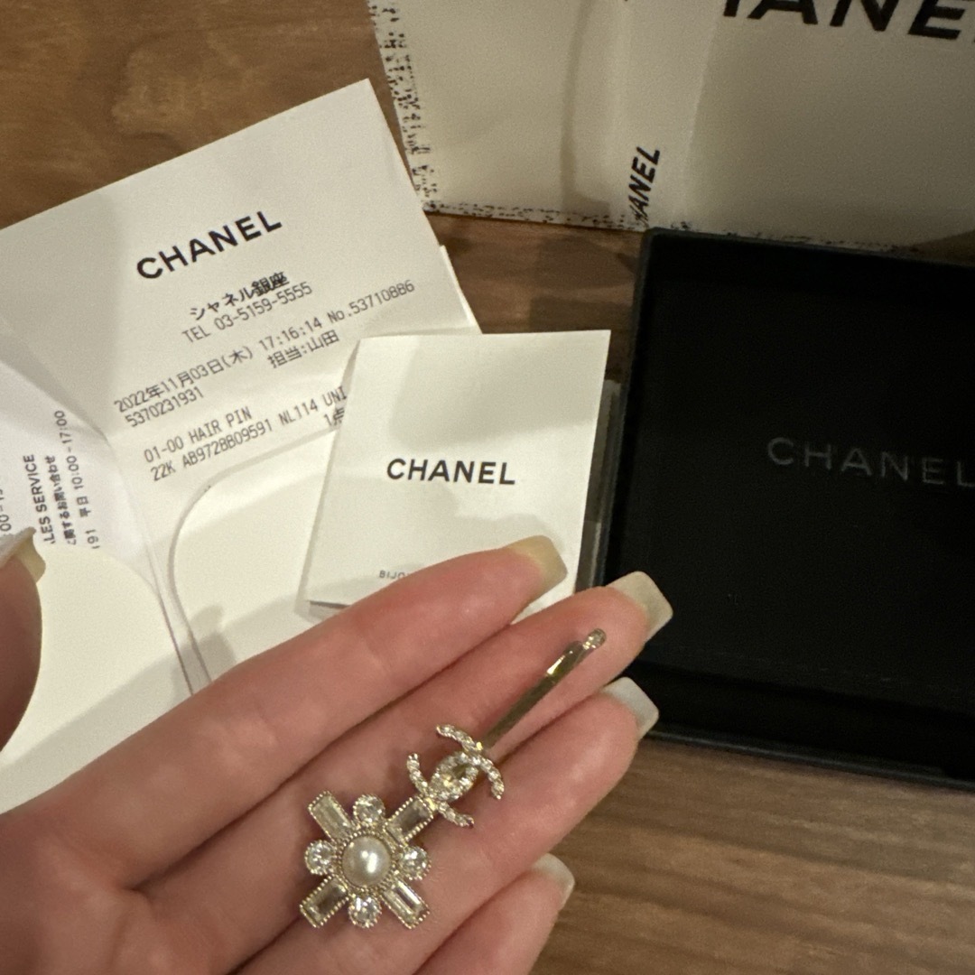 CHANEL - シャネル ヘアピンの通販 by 断捨離中 プロフ必読 CHANEL - シャネル ヘアピンの通販 by 断捨離中 プロフ必読