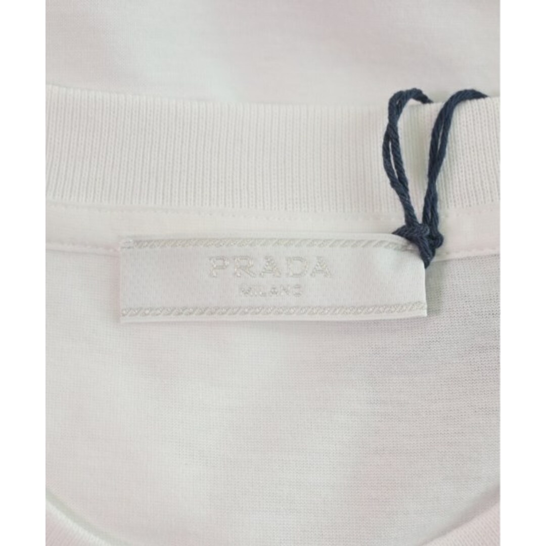 PRADA プラダ Tシャツ・カットソー XS 白 【古着】 PRADA プラダ Tシャツ・カットソー XS 白 【古着】