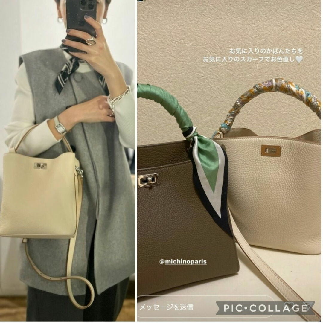 MICHINO PARIS ミチノパリ オデオンミニ アイボリーの通販 by MICHINO PARIS ミチノパリ オデオンミニ アイボリーの通販 by
