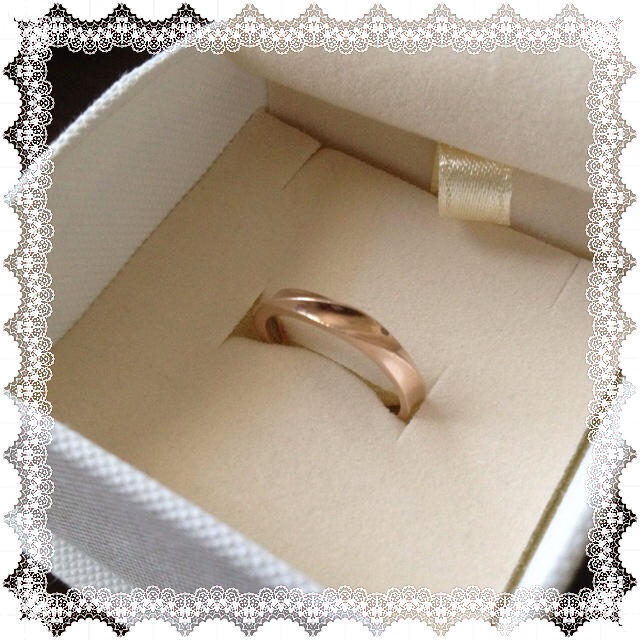 指輪♡ピンクゴールドK10 レディースのアクセサリー(リング(指輪))の商品写真