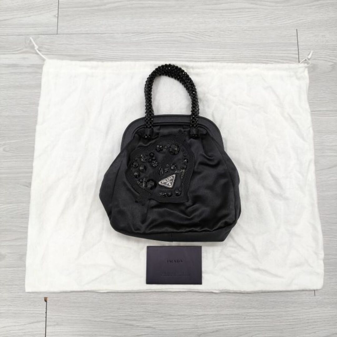PRADA イブニングハート シルクサテン ヴィンテージ PRADA イブニングハート シルクサテン ヴィンテージ