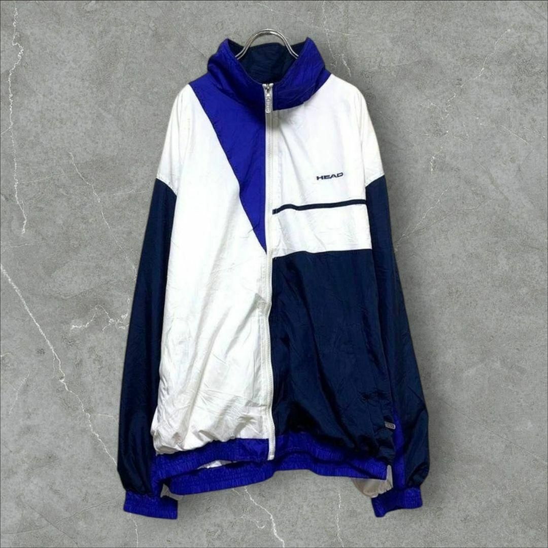 HEAD - 【w260】US古着ヘッド90s当時物トラックジャケット HEAD - 【w260】US古着ヘッド90s当時物トラックジャケット