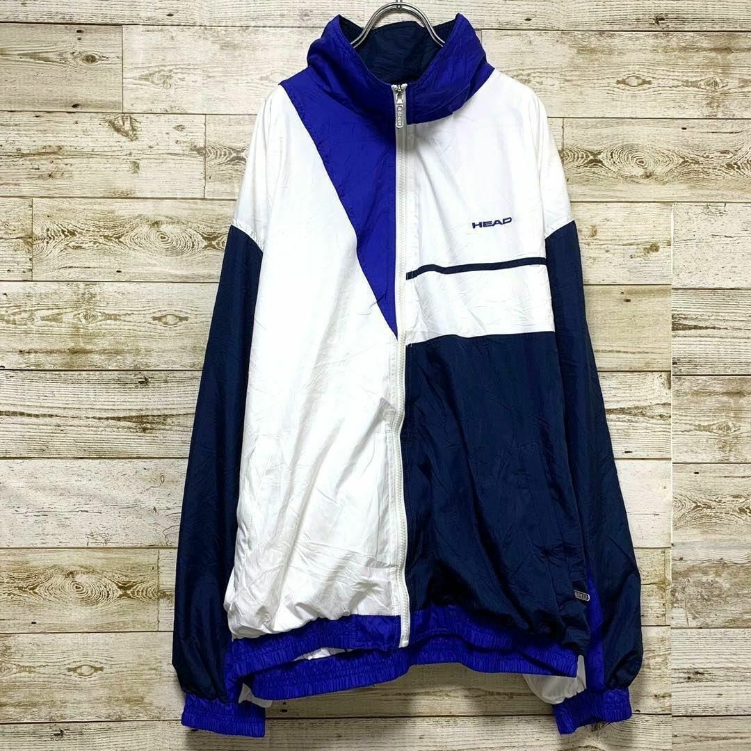 HEAD - 【w260】US古着ヘッド90s当時物トラックジャケット HEAD - 【w260】US古着ヘッド90s当時物トラックジャケット