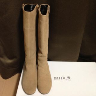 アースミュージックアンドエコロジー(earth music & ecology)の値下げ‼ earth♡ブーツ(ブーツ)