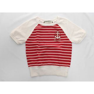 グッチ(GUCCI)のGUCCI ボーダーTシャツ XSS 新品同様 入荷‼️(Tシャツ(半袖/袖なし))