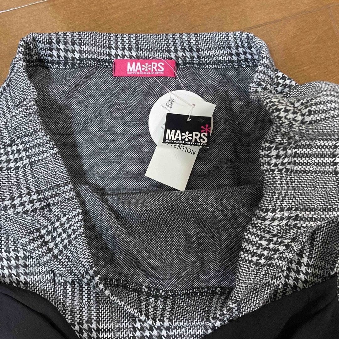 MA*RS - MA*RS チェック柄オフショルダーワンピースの通販 by MA*RS - MA*RS チェック柄オフショルダーワンピースの通販 by
