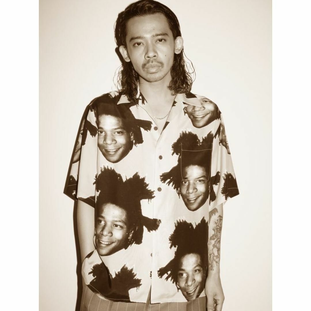 WACKO MARIA - ワコマリア × バスキア 23SS レーヨン ハワイアン WACKO MARIA - ワコマリア × バスキア 23SS レーヨン ハワイアン