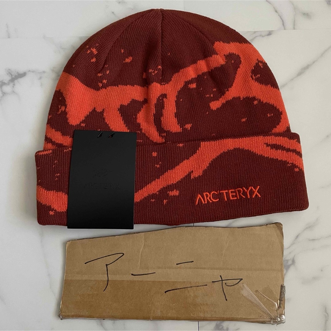 ARC'TERYX - ARC'TERYX グロットトーク ビーニー 赤 GROTTO ARC'TERYX - ARC'TERYX グロットトーク ビーニー 赤 GROTTO